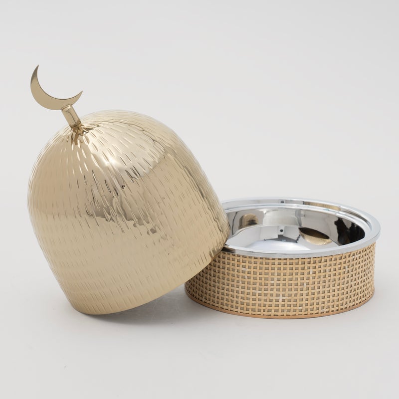 La Mesa Medium Serving Pot Gold for Kitchen - Image 2